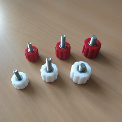 knob_1.png Knob for socket cap-head screws in M3, M4 and M5