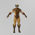 Wolverine-Classic0003.png Wolverine Classic Lowpoly Rigged