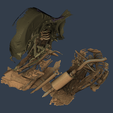 Meshy_Screenshot.png Volvo 240 3d Scans - Modelo Tardio