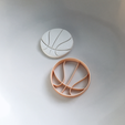 Başlıksız-1.png 3D Printed Basketball Cookie Cutter, .STL Design for 3D Printers - Baking Adventure & Unique Treats