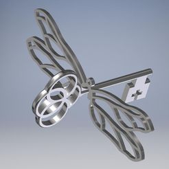 flying_key_all.jpg Fichier STL gratuit Touche volante・Idée pour impression 3D à télécharger