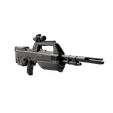 0004.png Halo BR55 battle rifle prop Halo Series Video game Halo 5