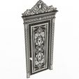 Wireframe-20.jpg Carved Door Classic 01502 White