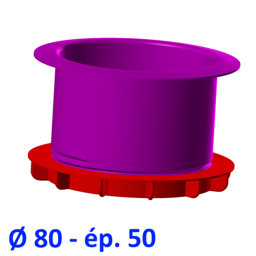 GROMMET 80X50 - 3D model önizlemesi
