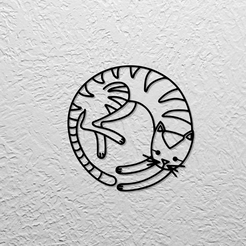LineArt_ROUND_CAT.png ROUD CAT - ARTE LINEAL