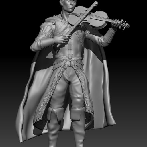 D&D Bard miniature