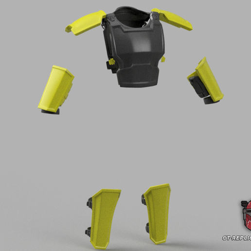 🪖 HellDivers 2 - DP-00 Tactical Armor DIY KIT Cosplay 1:1 scale・ OBJ ...