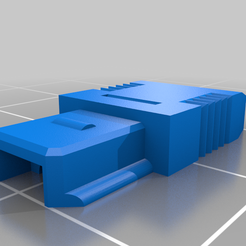 1827cfa6-1396-4c89-b529-38318689d930.png Archivo 3D gratis Enchufe Toslink para reemplazar los cortados (2 piezas, pegadas) + Fusion File・Modelo imprimible en 3D para descargar