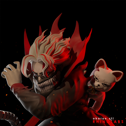 2.png Okarun - DanDaDan Dynamic Diorama STL