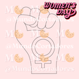 11.png CUTTER AND STAMP GIRL POWER- WOMEN'S DAY CUTTER