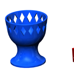Thumbnail_Eierbecher_Bayern.png Free STL file Crown Egg Cup・3D print design to download
