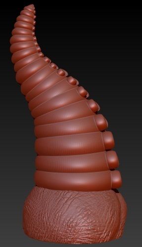 🐙 Tentacle Dildo・ STL File for 3D printing・Cults