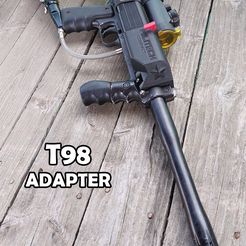T98-adapter.jpg Tippmann 98 ADAPTER for TIPX magazines