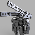 Render 8 - Twin Railguns 2.png XV88-4 Polaris Battlesuit / Sci-Fi / 28mm Miniature