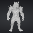 Screenshot_18.png WEREWOLF WARRIOR – DETAILED 3D CHARACTER MODEL OBJ WITH TEXTURES
