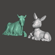 2021-08-31-01_26_05-Autodesk-Meshmixer-belen-burro.stl.png figures of the christmas nativity scene the donkey and the cow