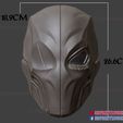 Deathstroke_helmet_3d_print_model-11.jpg Deathstroke Helmet - DC Comics Cosplay Mask