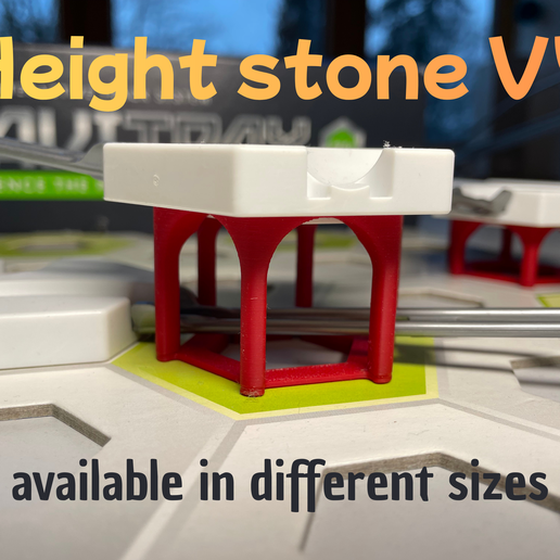 Gravitrax compatible height stone; little filament