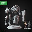 render-parts-front.jpg Киберпанк Девушка с пистолетом