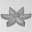 wf1.jpg Lotus 6 leaves rosette onlay relief 3D print model