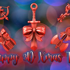 copertina.jpg Archivo 3D Árbol de Navidad Feliz 3D・Objeto de impresión 3D para descargar
