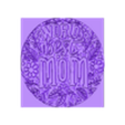 Mom_Front_98x100.stl World's Best Mom Coaster