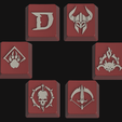 diablo4keycaps.png Diablo IV - Diablo 4 selection of keycaps, 6 different