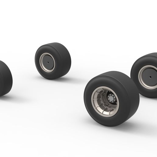 7.jpg Juego de ruedas de Vintage Asphalt Supermodified stock car Versión 2 Escala 1:25