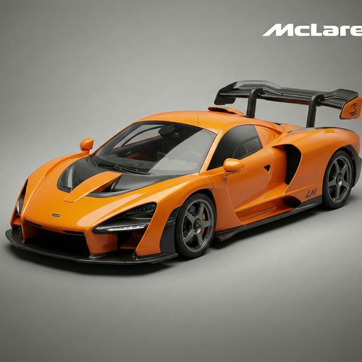 2021 McLaren Senna LM - Limited Edition Le Mans Tribute - 3D Printable