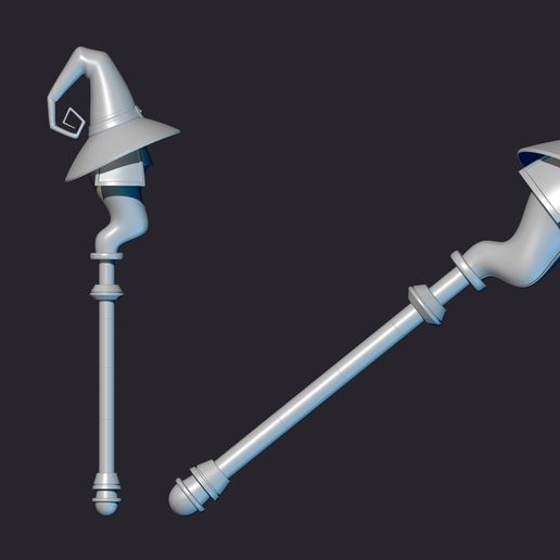 Render_02.jpg Kingdom Hearts - Cosplay Prop - Donald, Bastón de mago
