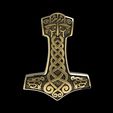 19.jpg Viking Thor Hammerd Pendent