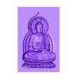 buddhaRelief.stl 3d model of Buddha