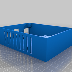 Box_v1.png 3D-Datei Ender 3 Raspberry Pi 4B box kostenlos・3D-Drucker-Modell zum herunterladen