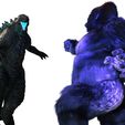 t_00000.jpg Godzilla VS King Kong Statuette
