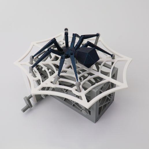 🕷️ Spider Automaton・Free 3D File for 3D printing・Cults