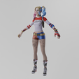 Harley-Quinn0017.png Harley Quinn Lowpoly Rigged
