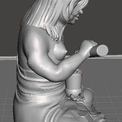 cfk-4.png Free STL file Cristina Fernandez drinking fernet・3D printer design to download