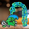 B3.jpeg Tulane Green Wave Chain