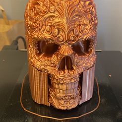 Skull Ornamental 3D Print