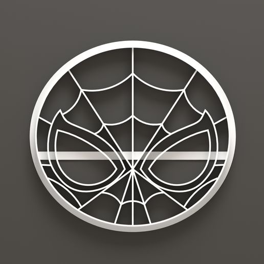 SPIDER-MAN COOKIE CUTTER v1 3D model