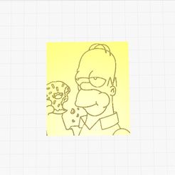 simpsons.jpg STL file lithophane Simpsons Homer・3D printable design to download