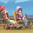 Nade_Rin_3_L.png Rin and Nadeshiko  - Laid Back Camp Anime Figure for 3D Printing