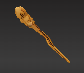 Master Roshi Cursor - Staff 3D model