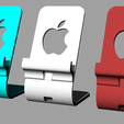 Render_3_colores.png Iphone Stand