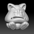 ZGrab02.jpg CAT GOOMBA - SUPER MARIO (3D PRINTING FANART)