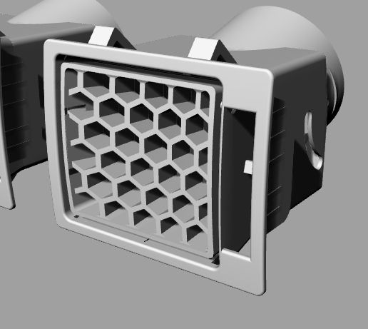 VW GOLF MK1 MK1 80-94 SIDE AIR VENT-inside grill