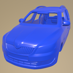 d04_013.png STL file Skoda Roomster 2011 Printable Car Body・3D printing design to download