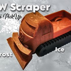 CAR ICE SCRAPER/ AUTO EISKRATZER by Niki131, Download free STL model