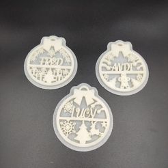 esferas2.jpeg Archivo STL Esfera de Navidad・Diseño para descargar y imprimir en 3D