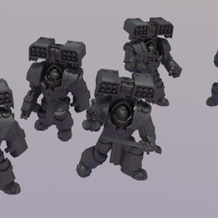 untitled.png Free STL file Longdistance Heavy Smurfs・3D print design to download